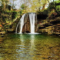Buy canvas prints of  Janets Foss by Diana Mower