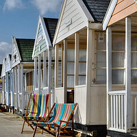 Buy canvas prints of Relax in Southwold  by Diana Mower