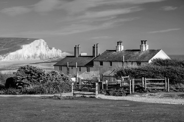 The Seven Sisters in mono Picture Board by Diana Mower