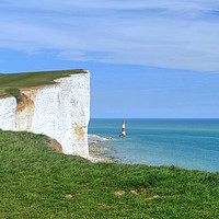 Buy canvas prints of Beachy Head Sussex by Diana Mower
