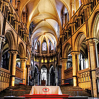 Buy canvas prints of Trinity Chapel Canterbury Cathedral  by Diana Mower