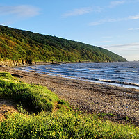 Buy canvas prints of Early evening Sand Bay  by Diana Mower