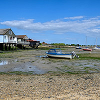 Buy canvas prints of Mill beach Osea Essex by Diana Mower