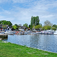 Buy canvas prints of Oulton Broad by Diana Mower
