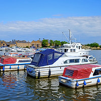 Buy canvas prints of Oulton Broad Suffolk by Diana Mower