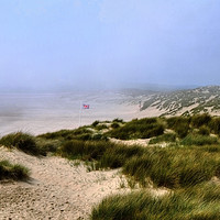 Buy canvas prints of Camber Sands Sussex  by Diana Mower