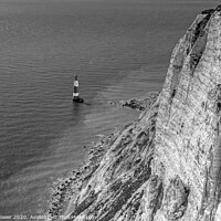 Buy canvas prints of Beachy Head Lighthouse by Diana Mower