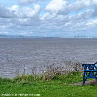 Buy canvas prints of Battery Point view Portishead Somerset by Diana Mower