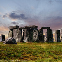 Buy canvas prints of Stonehenge by Diana Mower