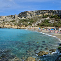 Buy canvas prints of Paradise Bay Malta by Diana Mower