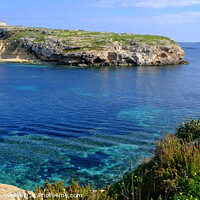 Buy canvas prints of St Pauls Island Malta View by Diana Mower