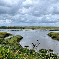 Buy canvas prints of The Walton Backwaters Essex by Diana Mower