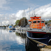 Buy canvas prints of Former Guernsey Lifeboat at Heybridge Basin Essex by Diana Mower