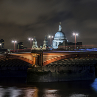 Buy canvas prints of Blackfriars and St Pauls by Carmen Clark