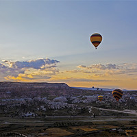 Buy canvas prints of Sunrise flight over Cappadocia by Arfabita  