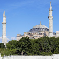 Buy canvas prints of Other side of Hagia Sophia by Arfabita  