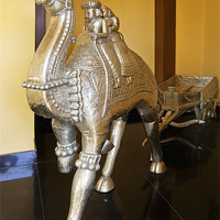 Buy canvas prints of Indigenous Rajasthan Silver Camel train by Arfabita  