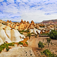 Buy canvas prints of Surreal aerial of Cappadocia by Arfabita  
