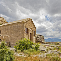 Buy canvas prints of Isolated church in wilderness of Cappadocia by Arfabita  
