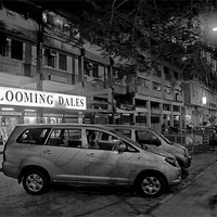 Buy canvas prints of Bloomingdales in Goa under streetlight by Arfabita  