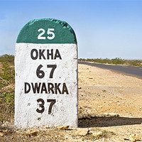 Buy canvas prints of Ok Ha 67 Dwarka 37 SH 25 by Arfabita  
