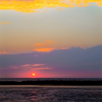 Buy canvas prints of Sunset reflections by Arfabita  