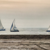 Buy canvas prints of 3 Sialboats by Panas Wiwatpanachat