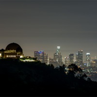 Buy canvas prints of Griffith Observatory by Panas Wiwatpanachat