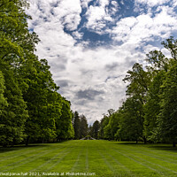 Buy canvas prints of Lawn at the Biltmore Estate by Panas Wiwatpanachat
