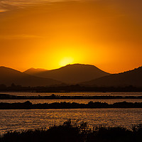 Buy canvas prints of Ibiza sunset by Paul Savage