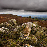 Buy canvas prints of Stiperstones Shropshire by paul lewis