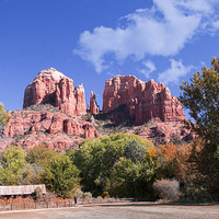 Buy canvas prints of   Sedona in the Fall (Autumn) by paul lewis