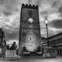 Buy canvas prints of St Leonard's Tower, Mono by Louise Wagstaff