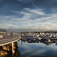 Buy canvas prints of Torquay Harbor by Louise Wagstaff