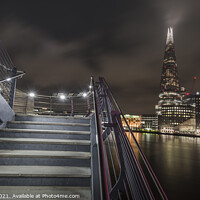 Buy canvas prints of The Shard Of London by Ian Mayou