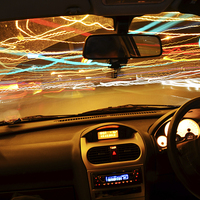 Buy canvas prints of  Psychedelic Drive by Ben Welsh