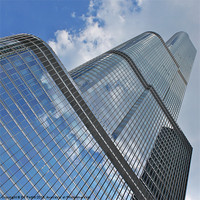 Buy canvas prints of Trump Tower, Chicago by Ed Pettitt