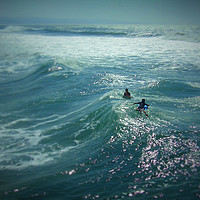 Buy canvas prints of South African Surfers by Ed Pettitt