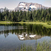 Buy canvas prints of Summit Lake by World Images