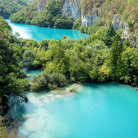 Buy canvas prints of Plitvice National Park Lakes by World Images