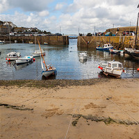 Buy canvas prints of Mousehole Harbour by Jonathan Swetnam