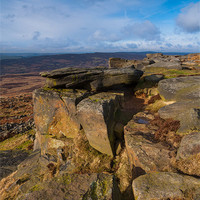 Buy canvas prints of Stanage End by Jonathan Swetnam