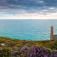 Buy canvas prints of Wheal Coates Panorama by Jonathan Swetnam
