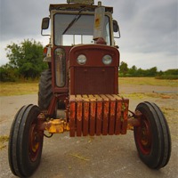 Buy canvas prints of Tractor by Dave Smedley