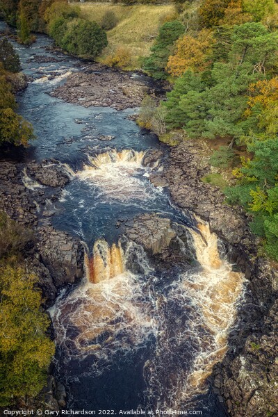 Low Force Waterfall Picture Board by Gary Richardson