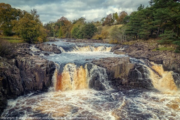 Low Force Waterfall Picture Board by Gary Richardson