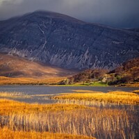 Buy canvas prints of Autumn Colours at Loch Stack by Gary Richardson