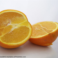Buy canvas prints of Orange Sliced by Roy Evans