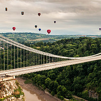 Buy canvas prints of Clifton Suspension Bridge by Judith Parkyn