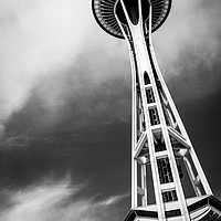 Buy canvas prints of Seattle Space Needle by Judith Parkyn
